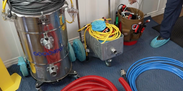 Protecting home and furnishings before air duct cleaning