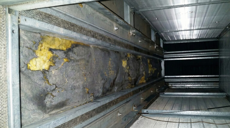 Commercial Air Handler Insulation Repair
