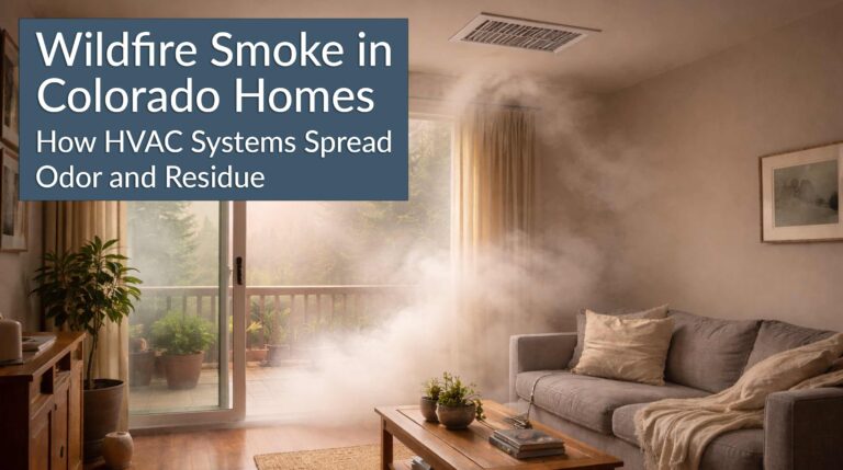 Colorado Wildfire Smoke HVAC Cleaning