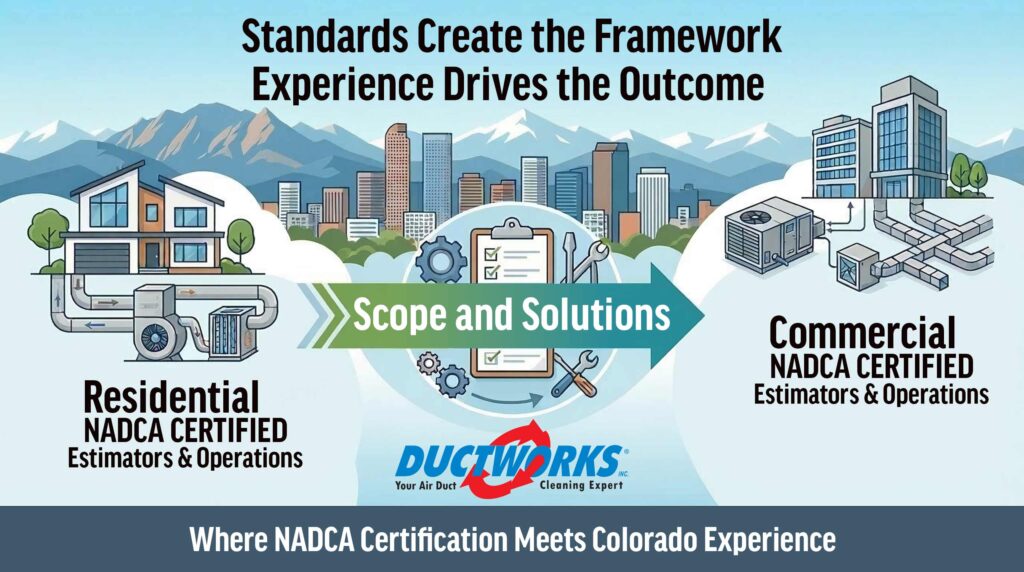 How Ductworks Implements NADCA Standards in Colorado