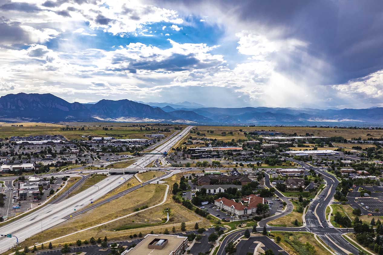 Superior Colorado neighborhoods showing areas where Ductworks provides air duct cleaning services.