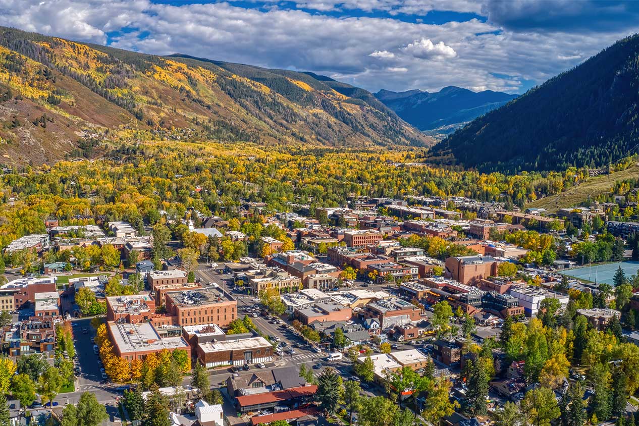 Aspen Colorado neighborhoods showing areas where Ductworks provides air duct cleaning services.